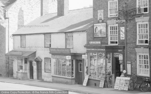 Photo of Cleobury Mortimer, High Street Shops c.1950
