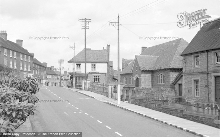 Photo of Cleobury Mortimer, Lower Street And Chapel c.1950