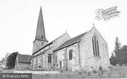 St Mary's Church 1968, Cleobury Mortimer