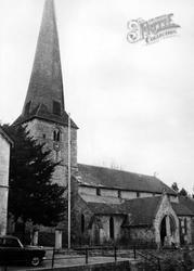 St Mary's Church c.1965, Cleobury Mortimer