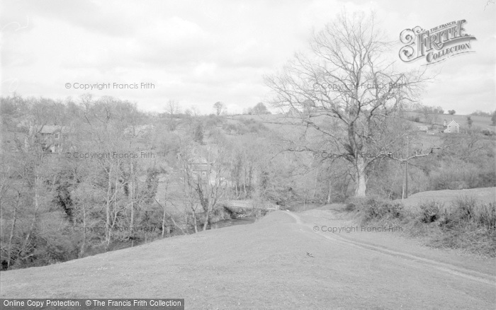 Photo of Cleobury Mortimer, The Papermill Bridge And River c.1950