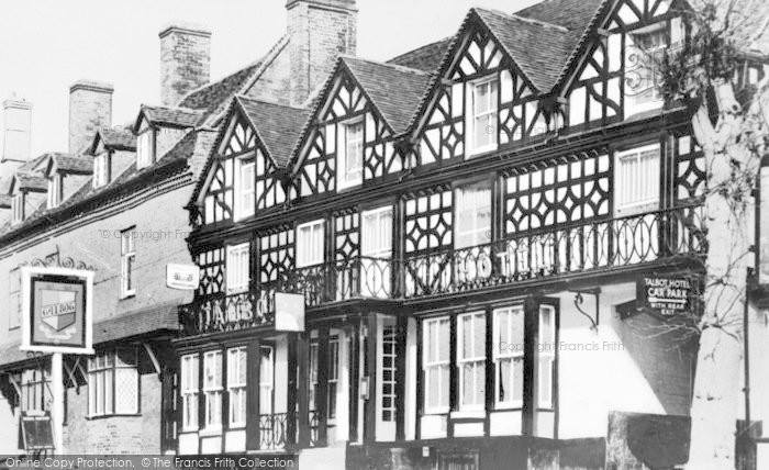 Photo of Cleobury Mortimer, The Talbot Inn c.1960