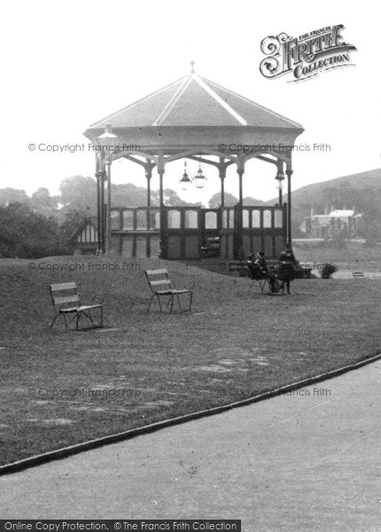 Photo of Clevedon, Bandstand 1892