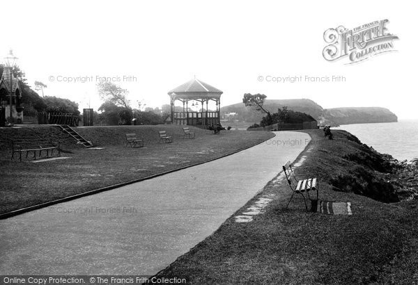 Photo of Clevedon, Bandstand And Fountain 1892