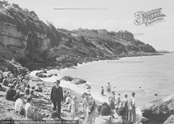 Photo of Clevedon, Bathing Place, Ladye Bay c.1950