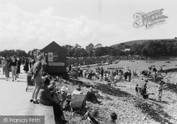 Beach And Lake c.1950, Clevedon