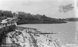 Beach From The Pier c.1950, Clevedon