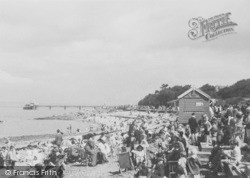 Central Beach c.1950, Clevedon