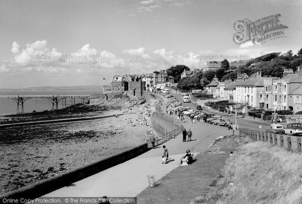 Photo of Clevedon, Clevedon Beach 1962