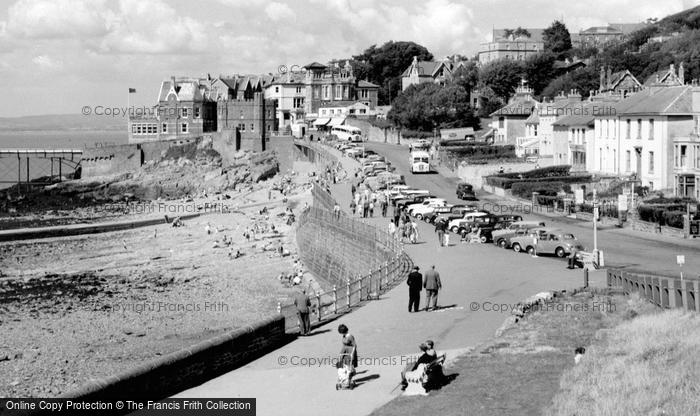 Photo of Clevedon, Clevedon Beach 1962