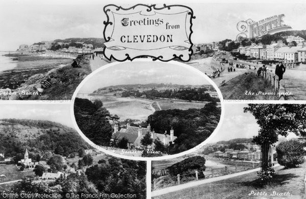 Photo of Clevedon, Composite c.1955