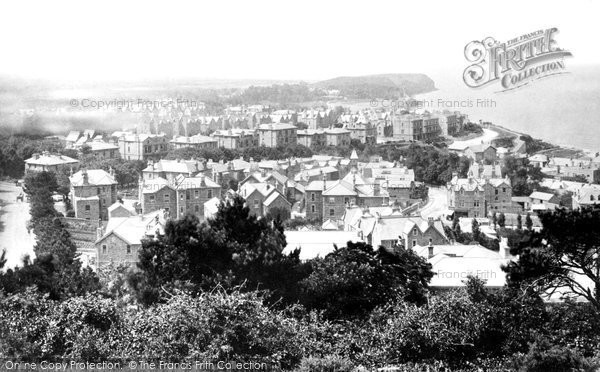 Photo of Clevedon, From Above Dial Hill 1887