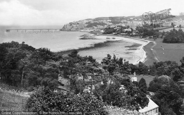 Photo of Clevedon, From Old Church Hill 1887