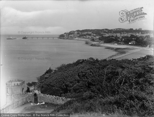 Photo of Clevedon, From Old Church Hill 1929