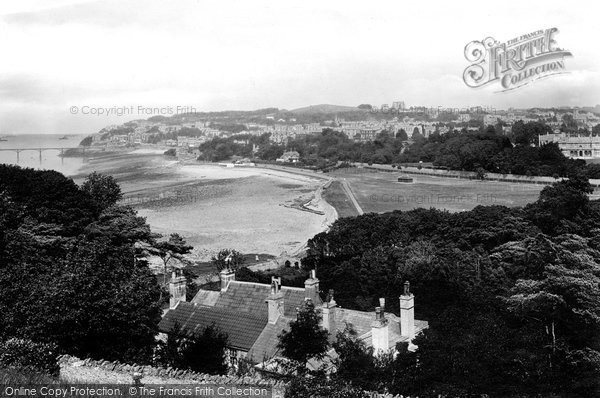 Photo of Clevedon, From Salthouse 1923