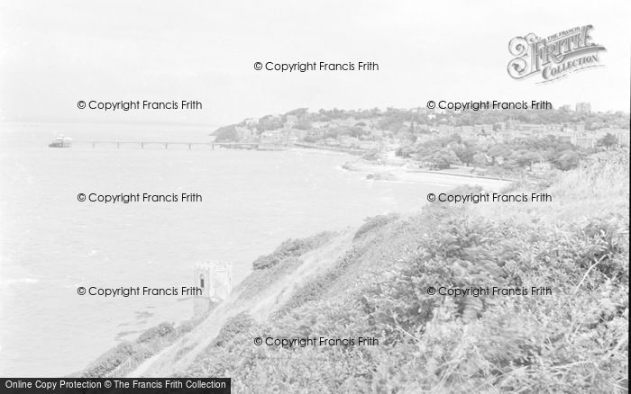 Photo of Clevedon, From Salthouse Hill 1959