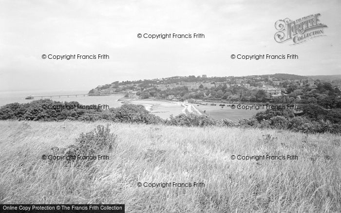 Photo of Clevedon, From Salthouse Hill 1959