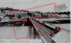 From The Pier c.1955, Clevedon