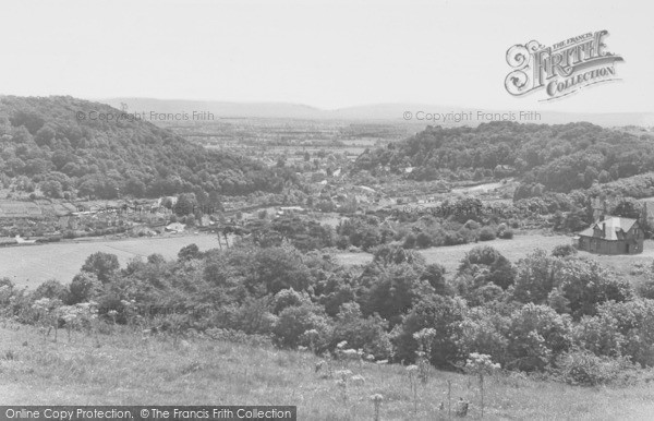 Photo of Clevedon, From Walton Park Hotel Towards East c.1955