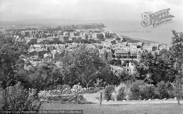 Photo of Clevedon, General View South 1929