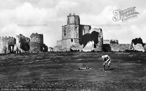 Photo of Clevedon, Golf Links And Walton Castle c.1955