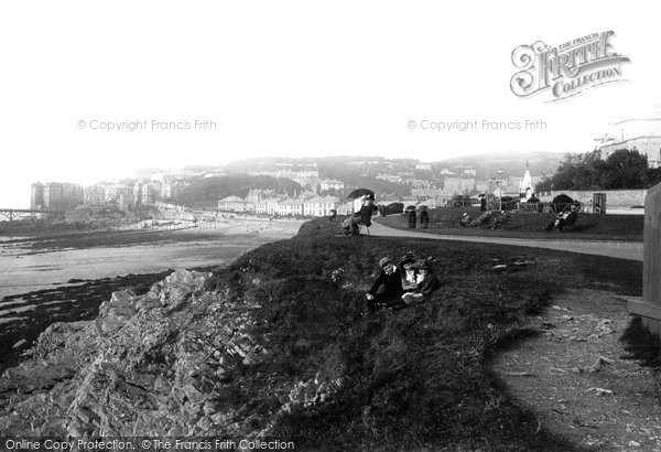 Photo of Clevedon, Green Beach 1892