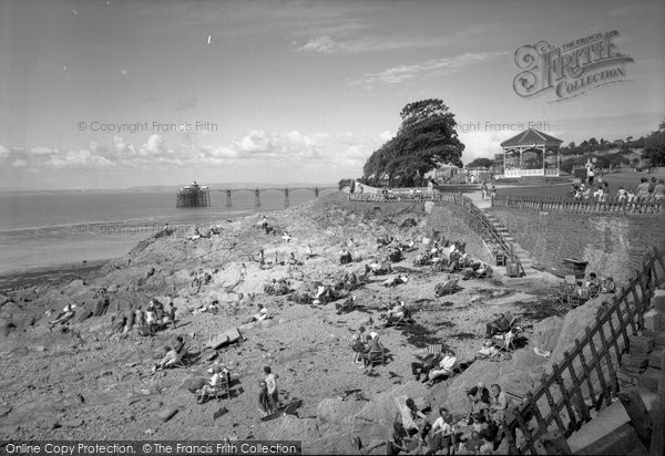 Photo of Clevedon, Green Beach 1962