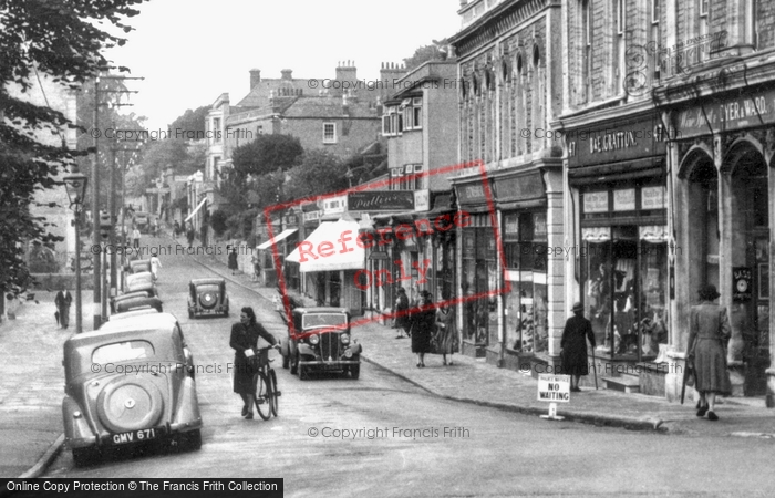 Photo of Clevedon, Hill Road c.1955