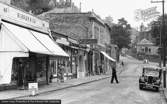 Photo of Clevedon, Hill Road c.1955