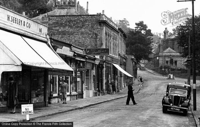 Photo of Clevedon, Hill Road c.1955