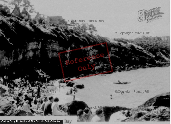 Photo of Clevedon, Ladye Bay c.1955