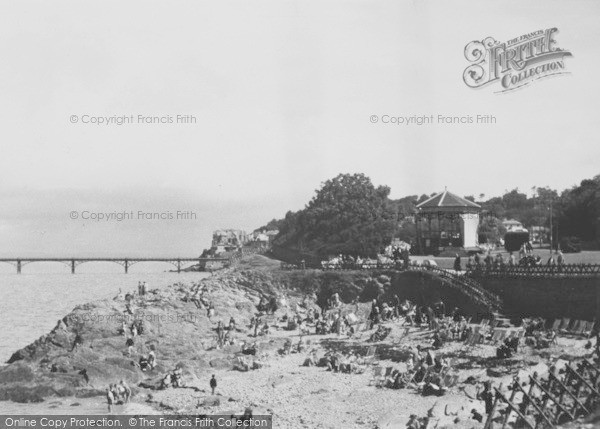Photo of Clevedon, Little Harp Bay c.1950