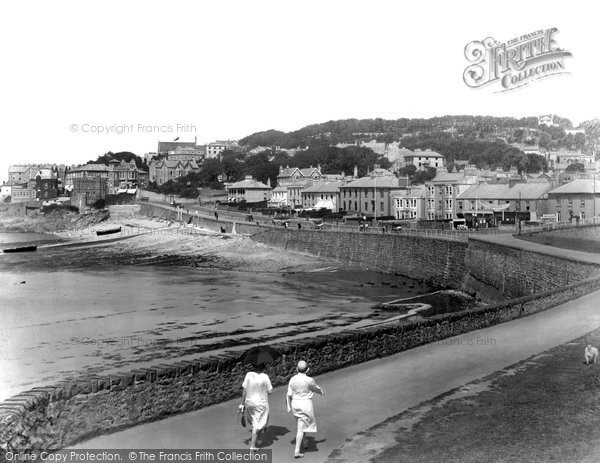 Photo of Clevedon, Looking North 1929