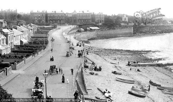 Photo of Clevedon, Marine Parade 1913