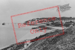 Seafront From Old Church Hill 1925, Clevedon