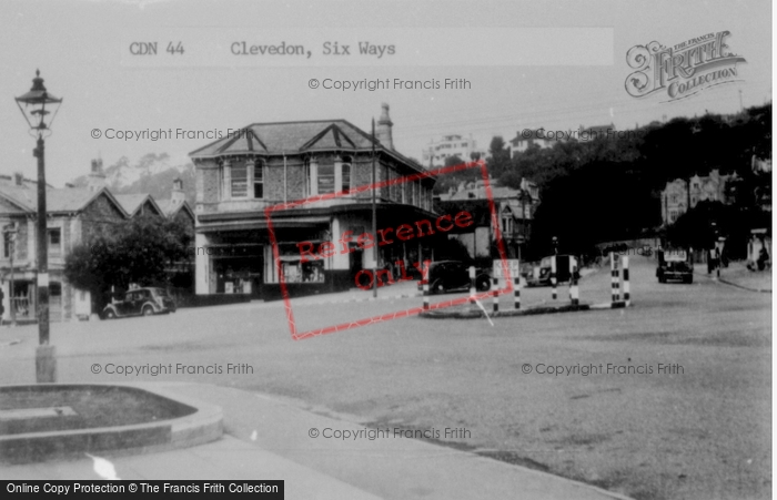 Photo of Clevedon, Six Ways c.1955
