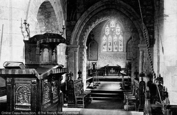 Photo of Clevedon, St Andrew's Church Interior 1892