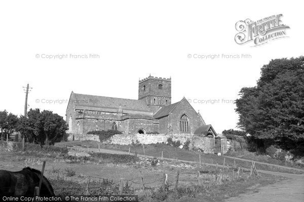 Photo of Clevedon, St Andrew's Parish Church c.1955