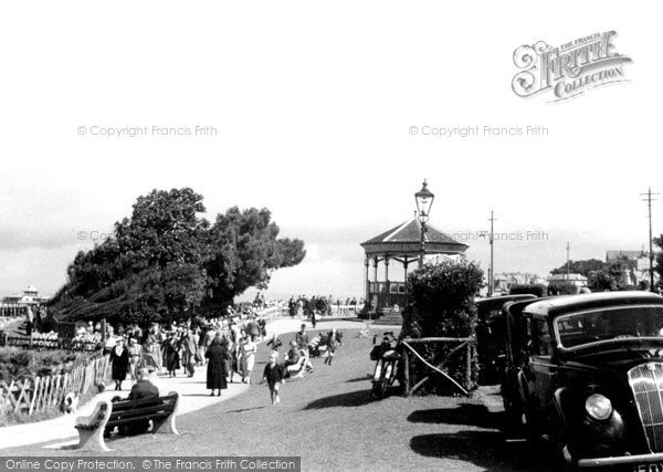 Photo of Clevedon, The Bandstand c.1950