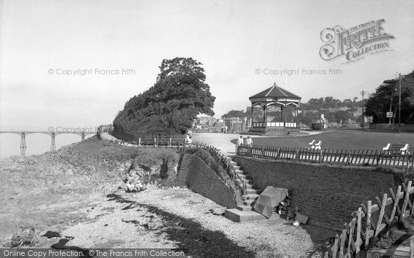 Photo of Clevedon, The Bandstand c.1955