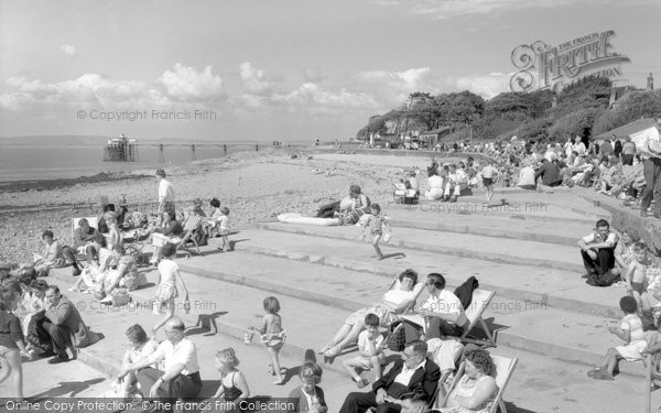 Photo of Clevedon, The Beach 1962