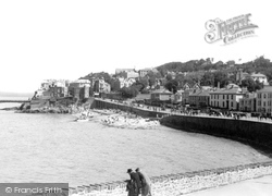 The Beach And Clevedon Bay c.1950, Clevedon