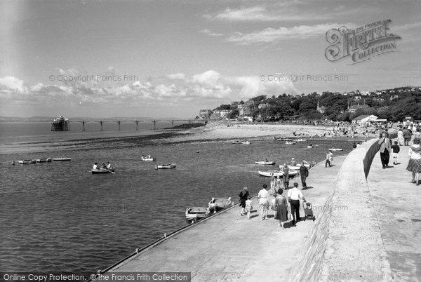 Photo of Clevedon, The Boating Lake 1962