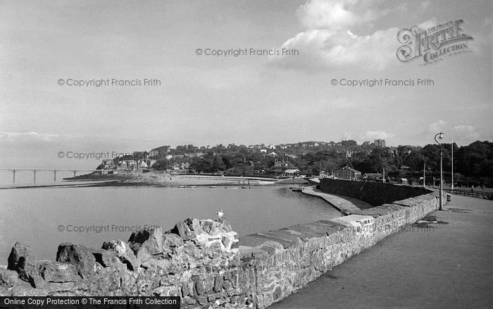 Photo of Clevedon, The Boating Lake c.1955