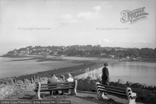 Photo of Clevedon, The Boating Lake c.1955