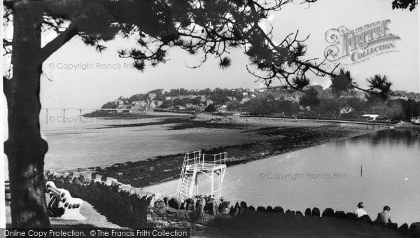 Photo of Clevedon, The Boating Lake c.1955