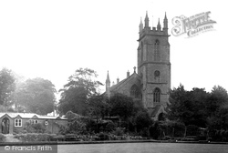 The Bowling Green And Christ Church c.1955, Clevedon