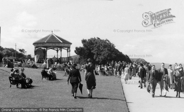 Photo of Clevedon, The Esplanade c.1950