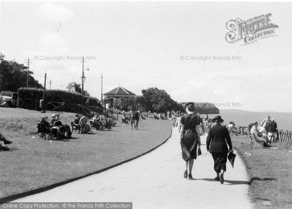 Photo of Clevedon, The Esplanade c.1950