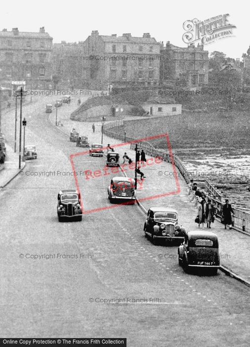 Photo of Clevedon, The Esplanade c.1955